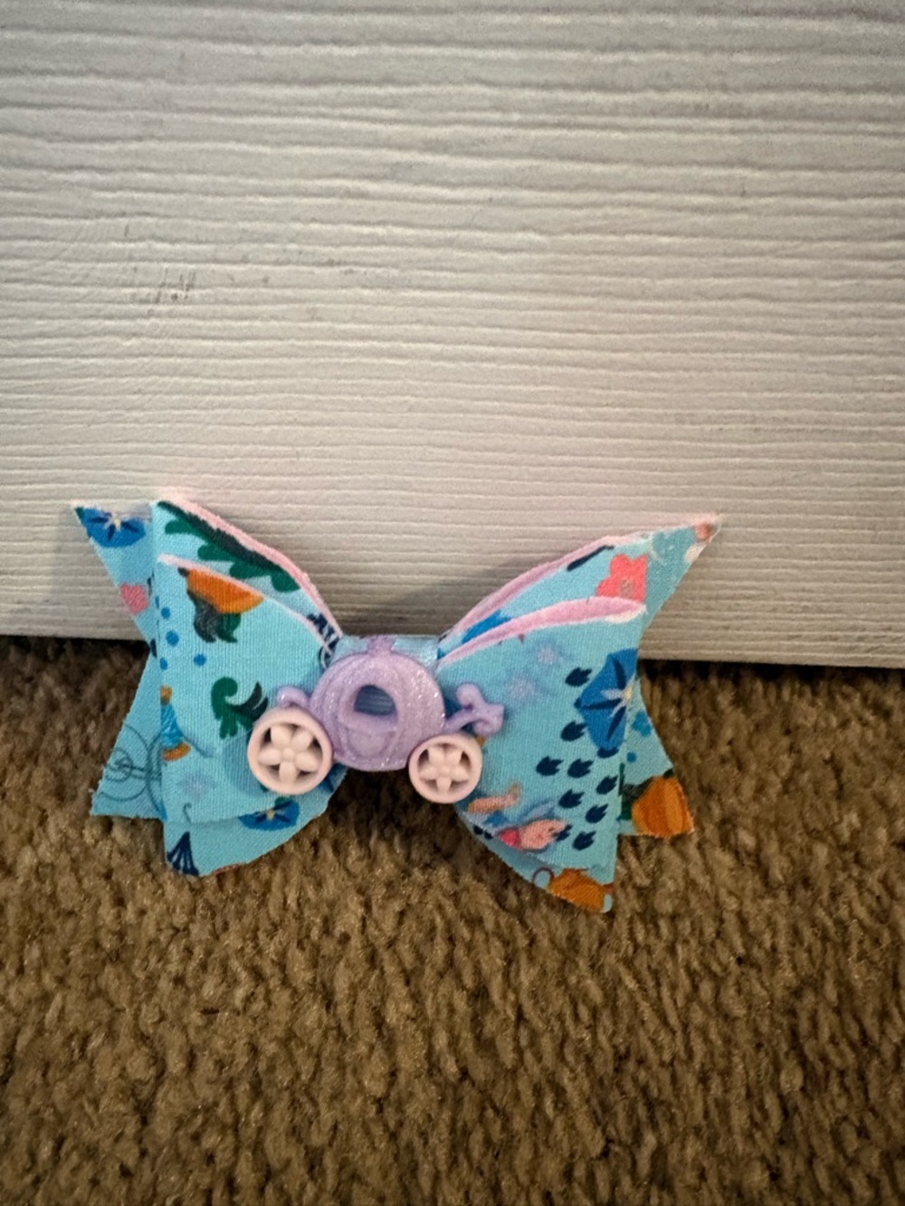 Cinderella Inspired Handmade Boutique Hair Bow-New